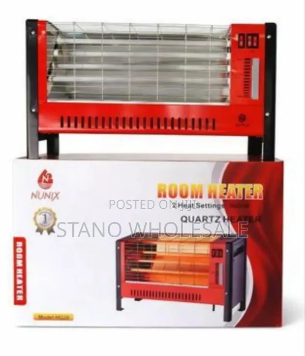 Nunix 3-Sided Room Heater Mpya - 1