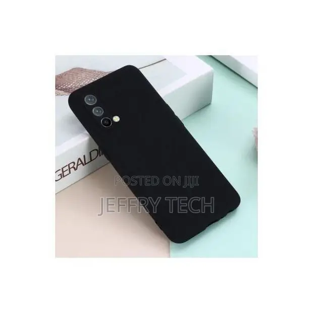 Kifaa cha Kinga cha Silicone cha OnePlus Nord CE - Nyeusi - 1