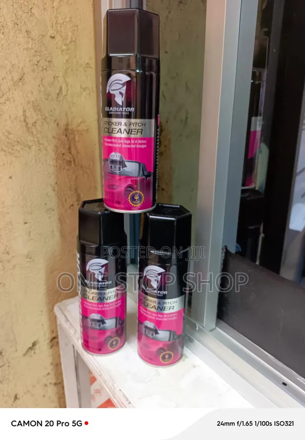 Powerful Sticker Remover for Paint, Glass - 1