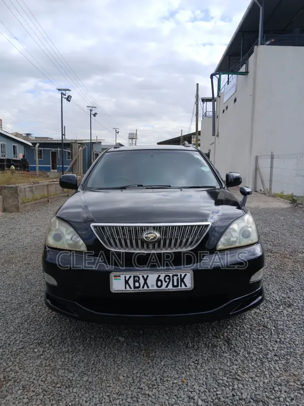 Toyota Harrier 2007 Nyeusi - 1