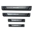 Toyota Hilux LED Door Sill Scuff Plates (4pcs) - 2
