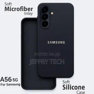 Samsung Galaxy A55 Silicone Case - Black