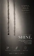 Elegant Silver Chain Necklace - 1