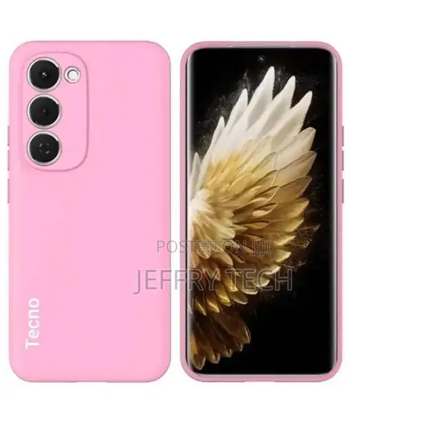 Tecno Spark 40 Pro+ Liquid Silicone Case - Pink - 1