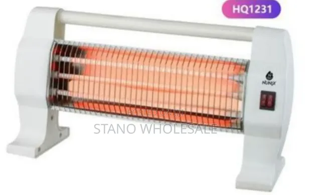 Nunix White Bar Room Heater - 1