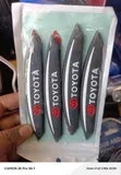 4pc Anti-Collision Scratch Protectors with Toyota Logo - 2