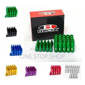 Aggressive Custom Bullet Wheel Nuts - Brand New