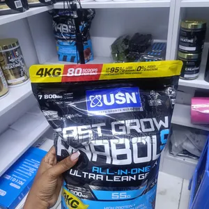 USN Fast Grow Anabolic 4KG Lean Mass Gainer