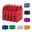 20pc Bullet Shaped Racing Hub Spiked Lug Nuts - 2
