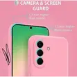 Liquid Silicone Case for Samsung Galaxy A56 - Pink - 2