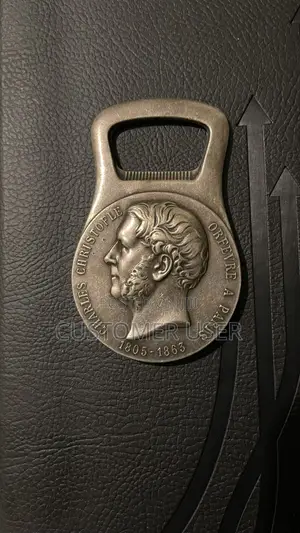 Vintage 1958 Christofle Silver Plated Bottle Opener