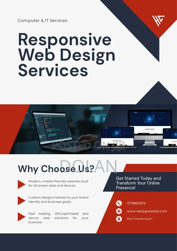 Responsive Web Design Services - 1