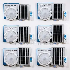 Bright LED Solar Ceiling Lights (100W, 200W, 500W)