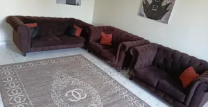 Brown Chester Sofa Set