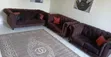 Brown Chester Sofa Set - 2