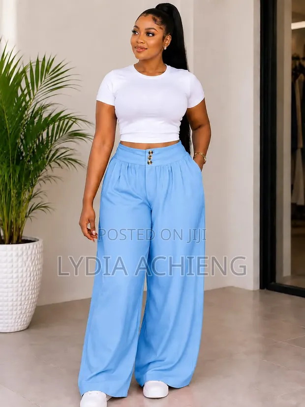 Linen Pants and Tops - Ladies Wear - 1