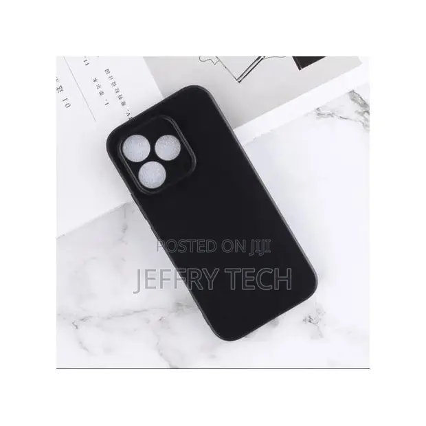 Honor 600 Lite Silicone Protective Case - Black - 1