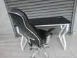 Boss Office Products Combo Desk and Leather Chair - 1