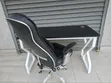 Boss Office Products Combo Desk and Leather Chair - 2