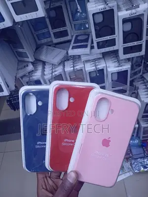 Silicone Smartphone Cases for iPhone 16 Base Model