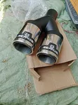 Ncha ya Mfumo wa Kutolea Moshi wa Remus Dual Round na Muundo wa Carbon - 2