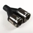 Ncha ya Remus Sport Exhaust - Chuma cha pua, Nyeusi na Chrome - 2