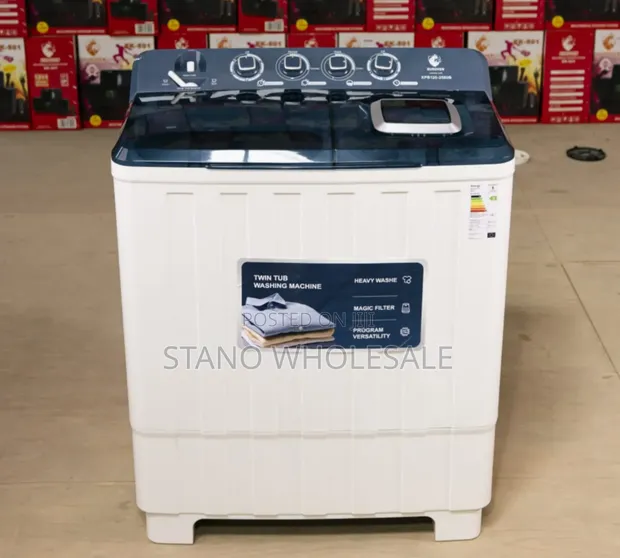 Uroken 12kg Twin Tub Washing Machine - 1