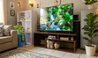 Mexico Modern TV Stand - 4ft Nyeupe - 1