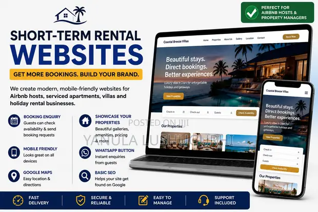 Professional Websites for Airbnb Hosts & Short-Term Rentals - 1