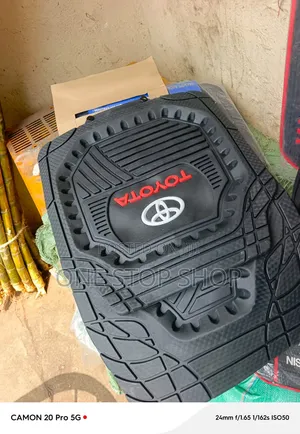 Toyota Branded 5-Piece Floor Mat Set