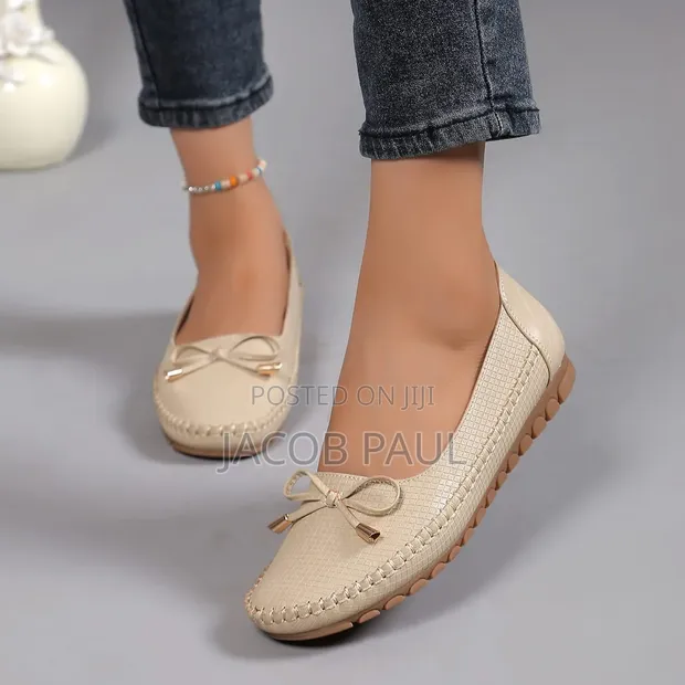 Ladies Leather Loafers - Brand New - 1