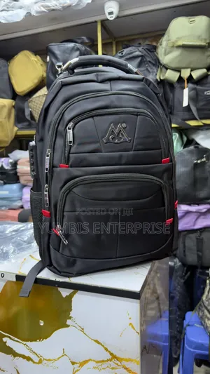 Curious Man Black Quality Backpacks