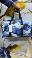 Blue Multicolor Gym Bag - 1
