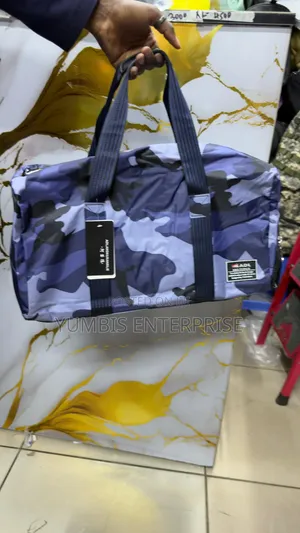 Purplish Multicolor Gym Bag