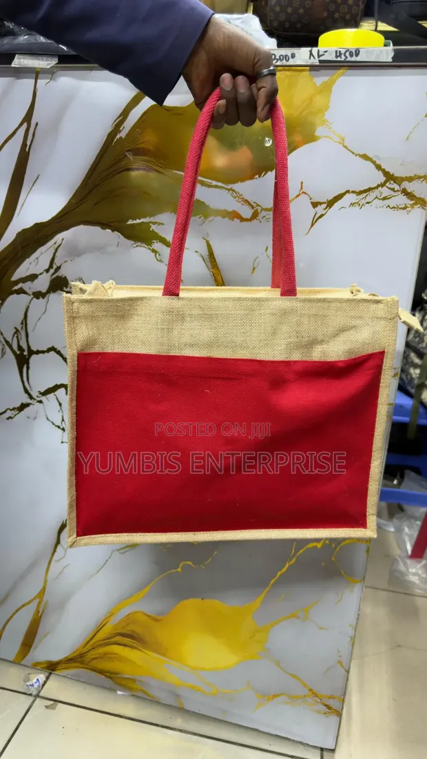 Big Brand Able Jute Bags with Zip - 1