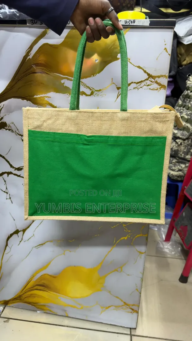 Brandable Printable Jute Bags - 1