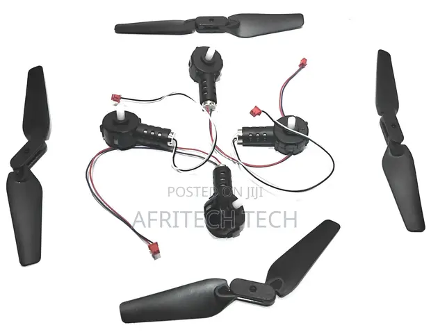 E88/E99 Mini Drone Motor & Propeller Set - 1