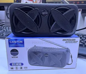Caston ST-2616 Spika Portable Isiyo na Waya ya Bluetooth na Solar