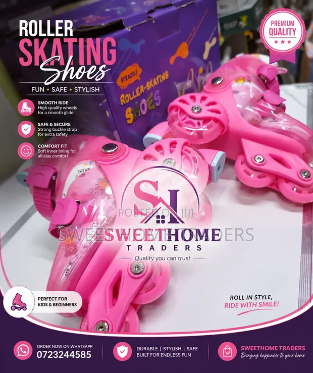 Adjustable Roller Skating Shoes - 1