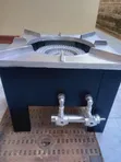 Jiko la Gesi la Heavy Duty lenye Viungio 6 na Pressure Cooker - 1
