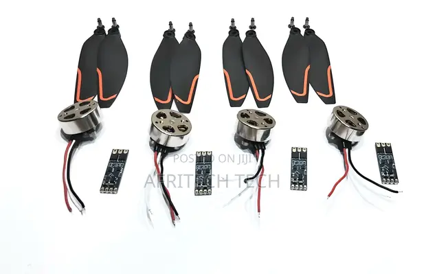 Minidrone Brushless Motors + ESC + Propellers (4 Set) - 1