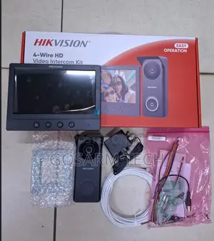Hikvision DS-KIS213 4-Wire Video Intercom Doorbell Kit