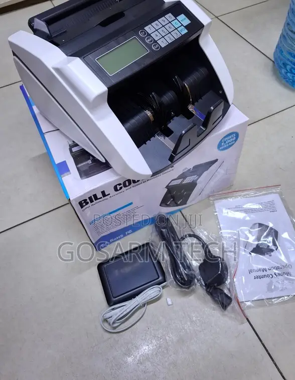 Brand New Automatic Bill Counter - High-Speed Currency Counter - 1