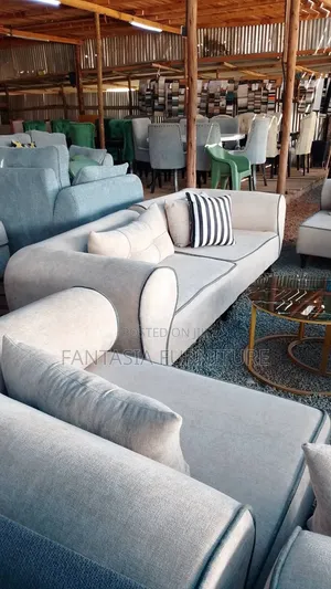 Brand New 3 Seater Sofa - Cream/White