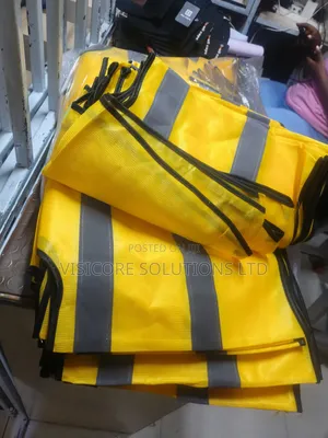 High-Visibility Yellow Reflective Vest