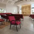 Fabric Church Seats with Mid Backrest - Brand New - 1