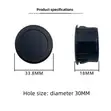 LED Digital Circular Voltmeter DC 4-100V - 4