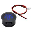 LED Digital Circular Voltmeter DC 4-100V - 5