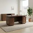 Executive Office Desk 1.4m with Golden Top - 2