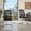 High Backrest Mesh Breathable Office Visitor Chairs - 1